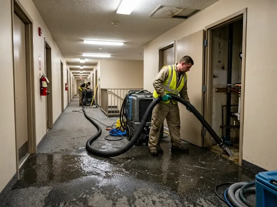 multi-unit-apartment-hallway-f-005 — frequently asked questions, Emergency Burst Pipe Water Extraction & Removal in Marvin,…